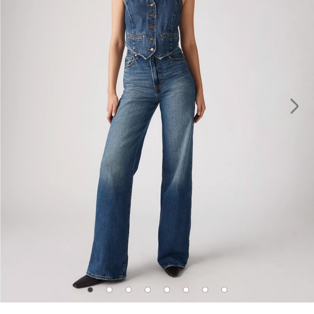 Levi's Classic Blue Flare Jeans